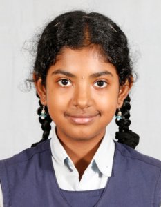 poorna v - IX B scholarship