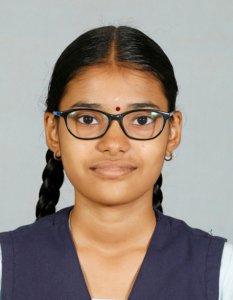 swetha sri N S R - XI B scholarship